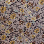 Mikado Floral Stoff Toasted Hintergrund - Ribes y Casals