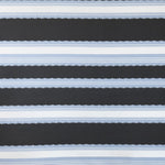 Blauer Mikado-Jacquard-Stoff - Ribes y Casals