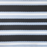 Blauer Mikado-Jacquard-Stoff - Ribes y Casals