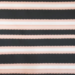 Mikado-Jacquard-Stoff Lachs - Ribes y Casals