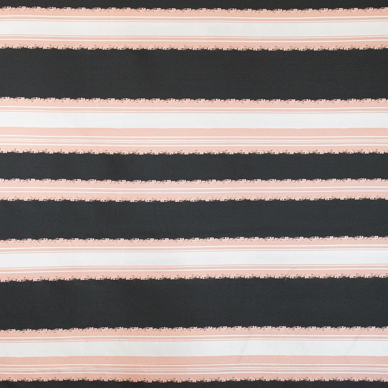 Mikado-Jacquard-Stoff Lachs - Ribes y Casals