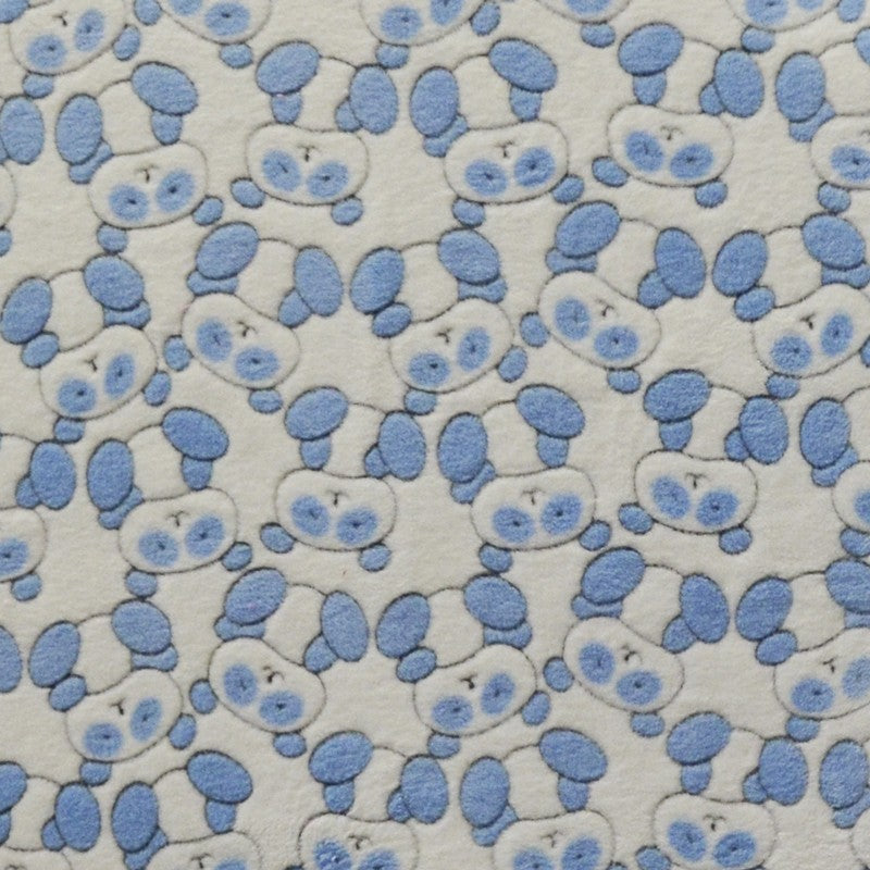 Stoff Minky Teddybären Augen Blau - Ribes y Casals
