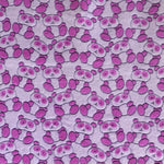 Stoff Minky Teddybären Augen Rosa - Ribes y Casals