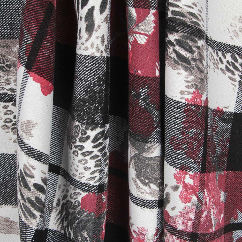 Mufflon Fantasy Plaid Stoff - Ribes y Casals
