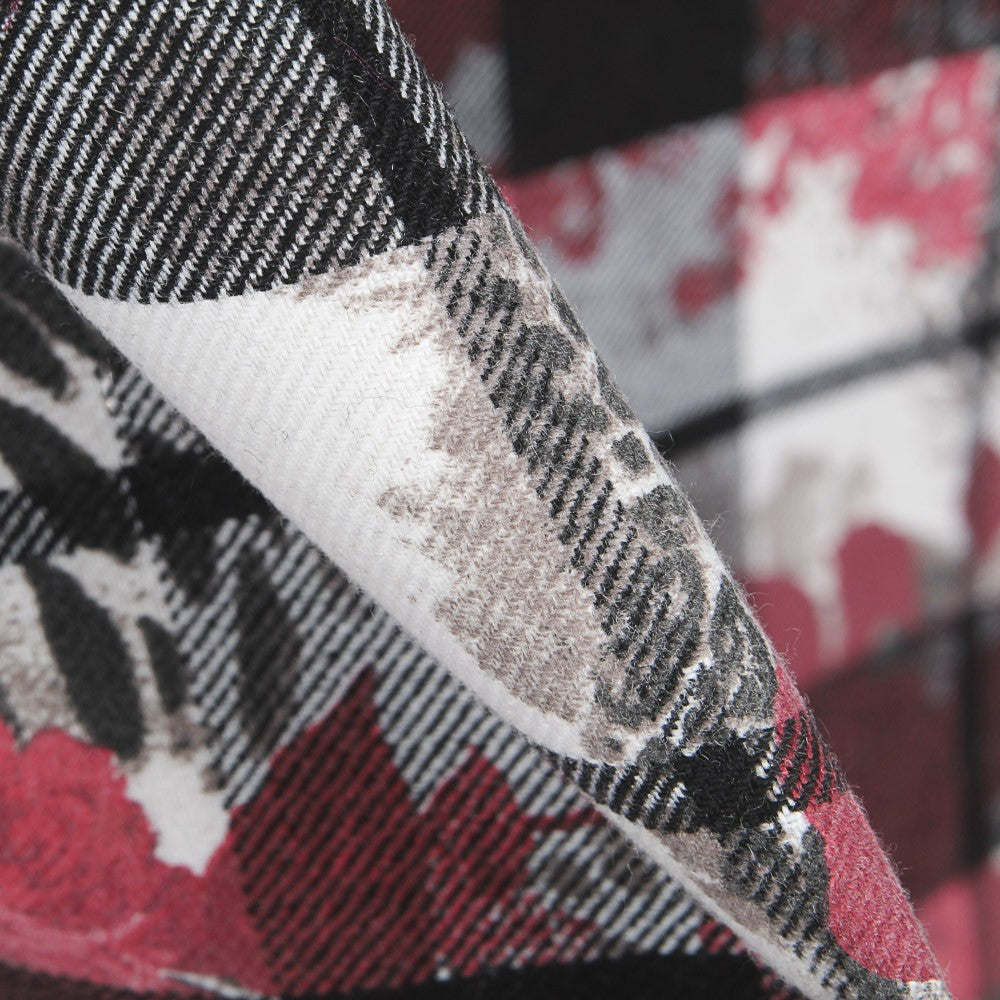 Mufflon Fantasy Plaid Stoff - Ribes y Casals