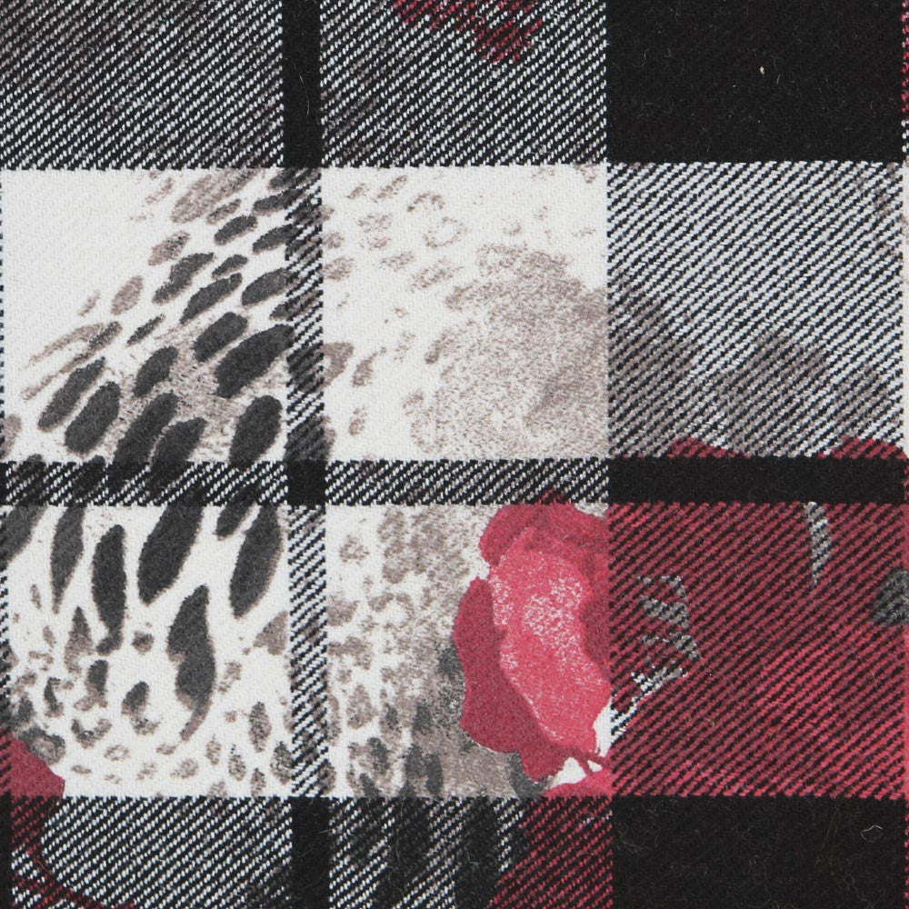 Mufflon Fantasy Plaid Stoff - Ribes y Casals