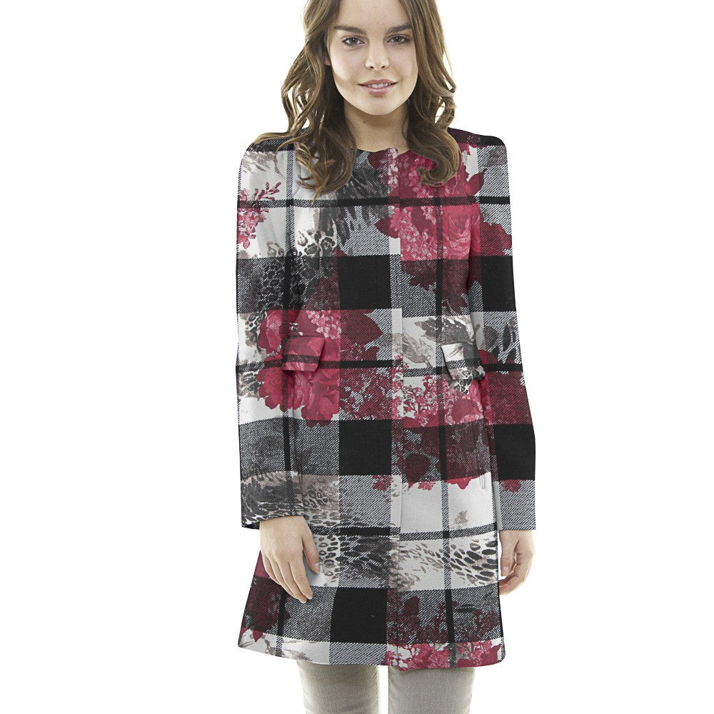 Mufflon Fantasy Plaid Stoff - Ribes y Casals