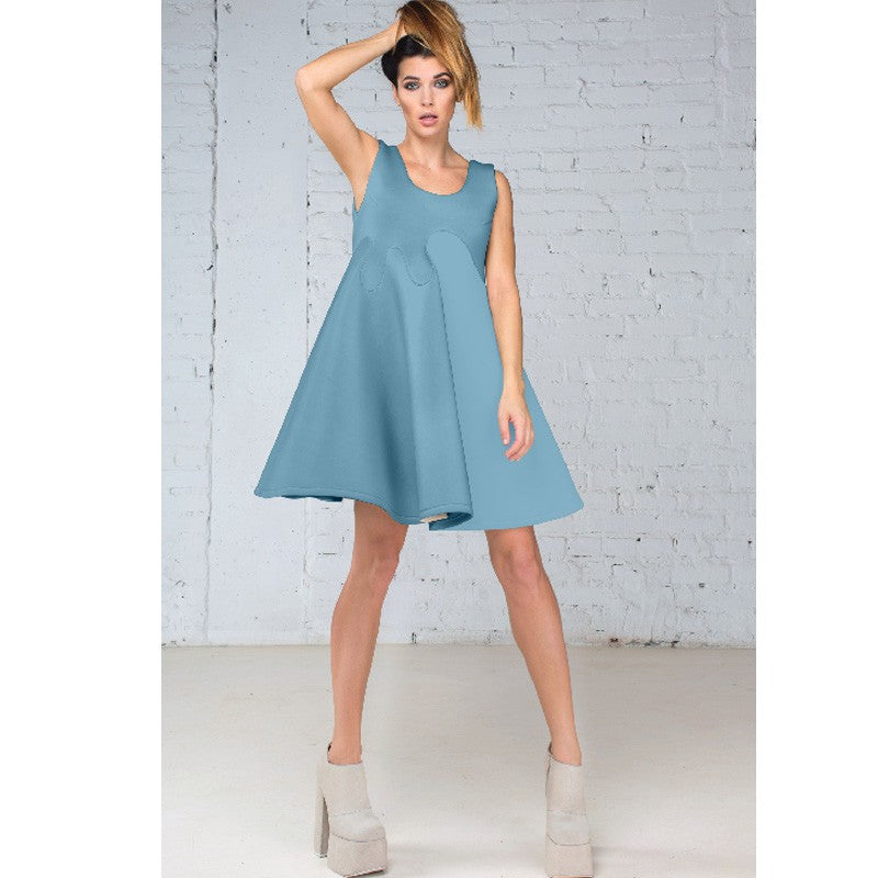 Neopren-Stoff Moda Hellblau - Ribes y Casals