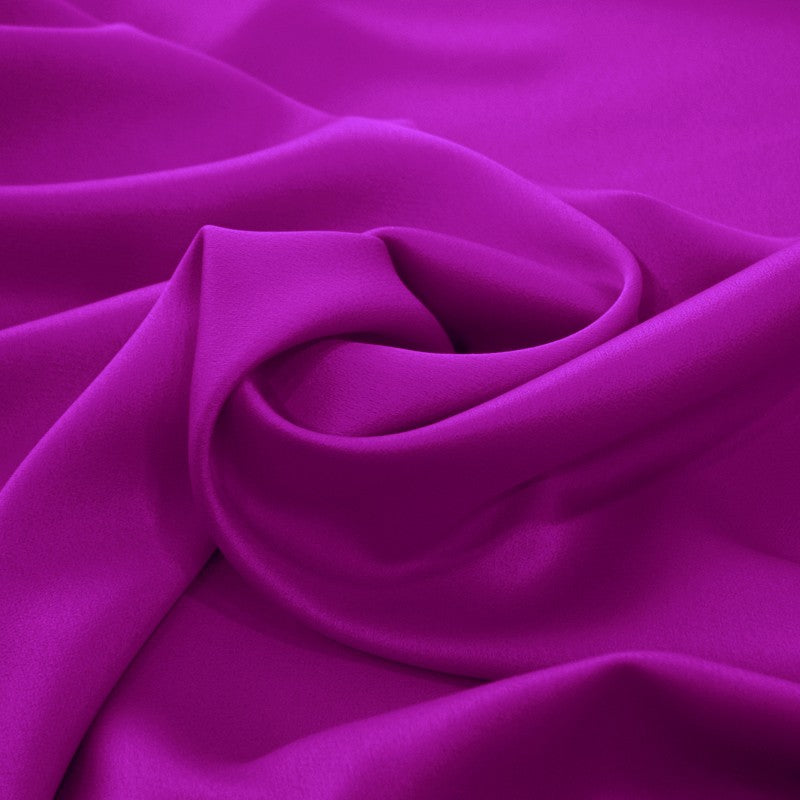 Stoff New Crepe Satin Bougainvillea - Ribes y Casals