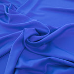 Stoff New Crepe Satin Lapis Blue - Ribes y Casals