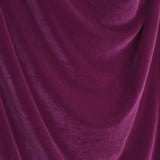 Fuchsia New Velvet Stretch Fuchsia Stoff - Ribes y Casals