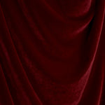 Stoff New Velvet Stretch Granat - Ribes y Casals