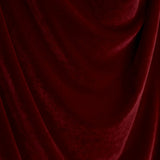 Stoff New Velvet Stretch Granat - Ribes y Casals