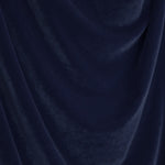 Stoff Neu Samt Stretch Navy Elastisch - Ribes y Casals