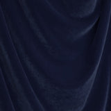 Stoff Neu Samt Stretch Navy Elastisch - Ribes y Casals