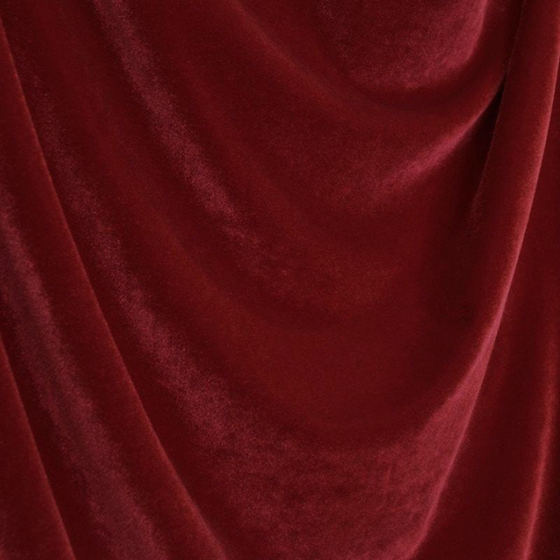 Stoff Neu Samt Stretch Rubí - Ribes y Casals