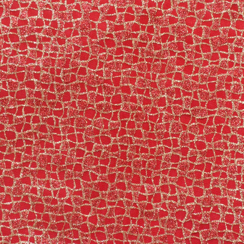 Organza-Lamé-Stoff Rot - Ribes y Casals