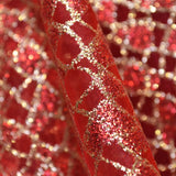 Organza-Lamé-Stoff Rot - Ribes y Casals