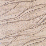 Brauner Glitzer-Organza-Stoff - Ribes y Casals