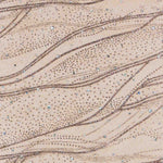 Brauner Glitzer-Organza-Stoff - Ribes y Casals
