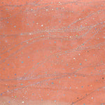 Organza Glitter Orange Stoff - Ribes y Casals