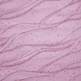 Rosa Glitzer Organza-Stoff - Ribes y Casals