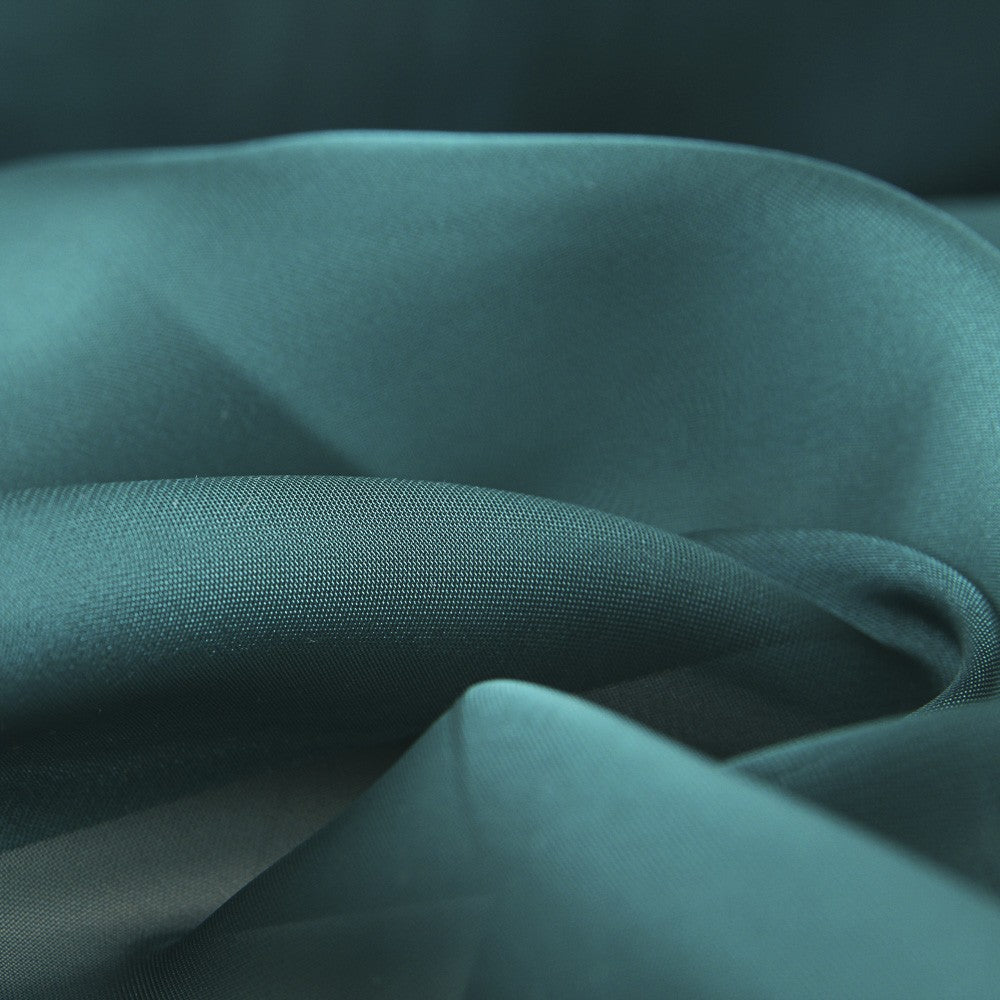 Smaragdgrüner Satin-Organza-Stoff - Ribes y Casals