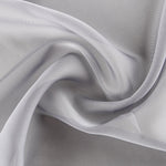 Grauer Satin-Organza-Stoff - Ribes y Casals