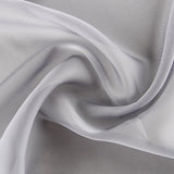 Grauer Satin-Organza-Stoff - Ribes y Casals