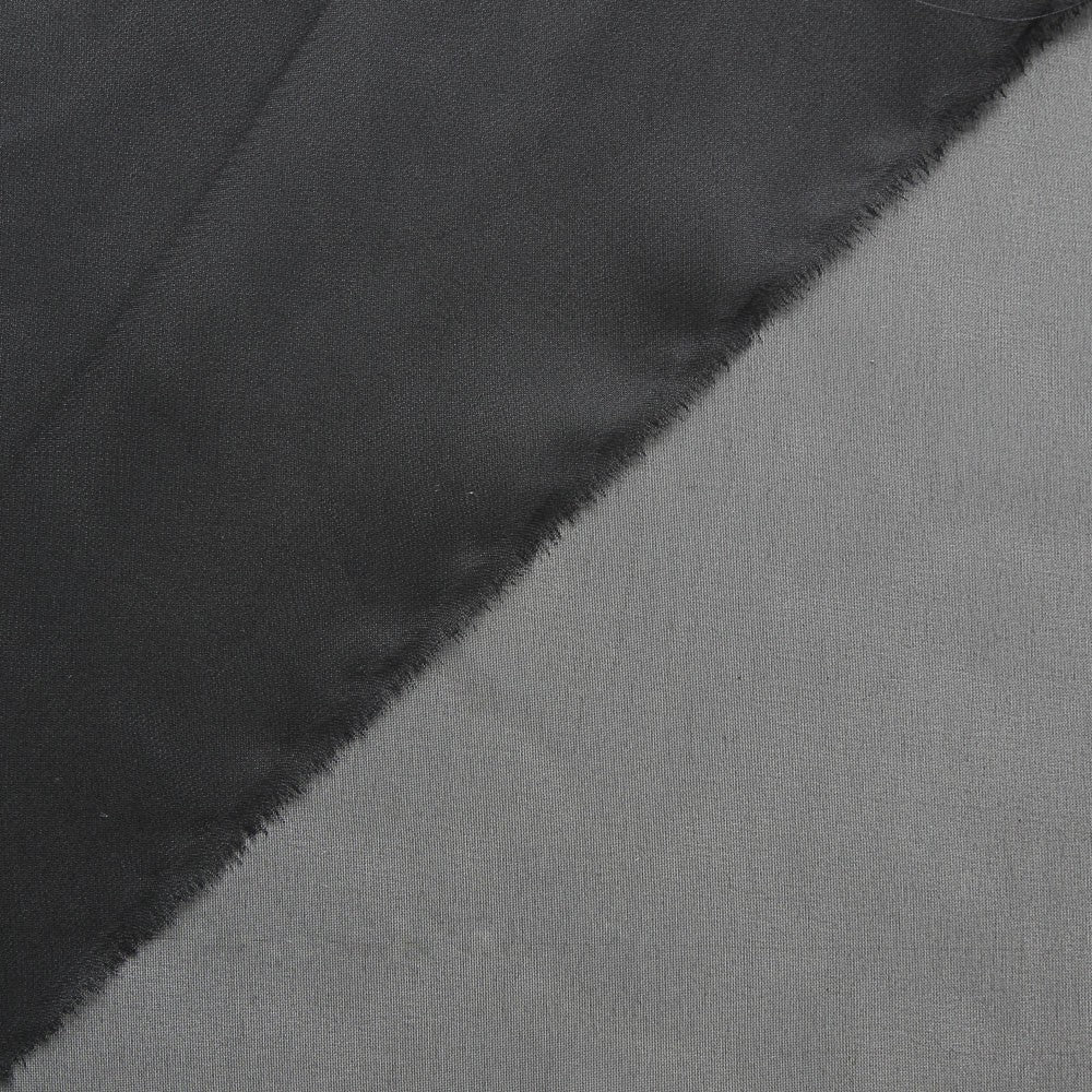 Schwarzer Satin-Organza-Stoff - Ribes y Casals