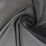 Schwarzer Satin-Organza-Stoff - Ribes y Casals
