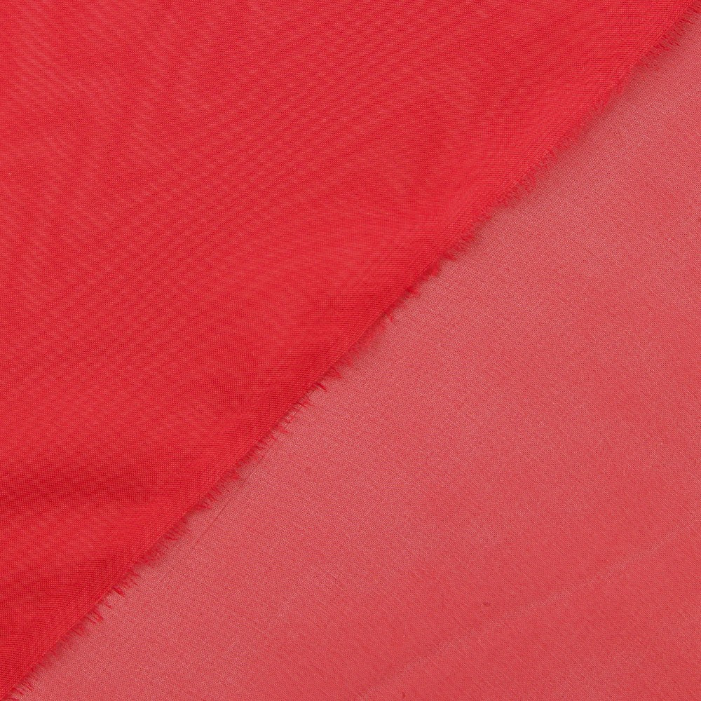 Roter Satin-Organza-Stoff - Ribes y Casals