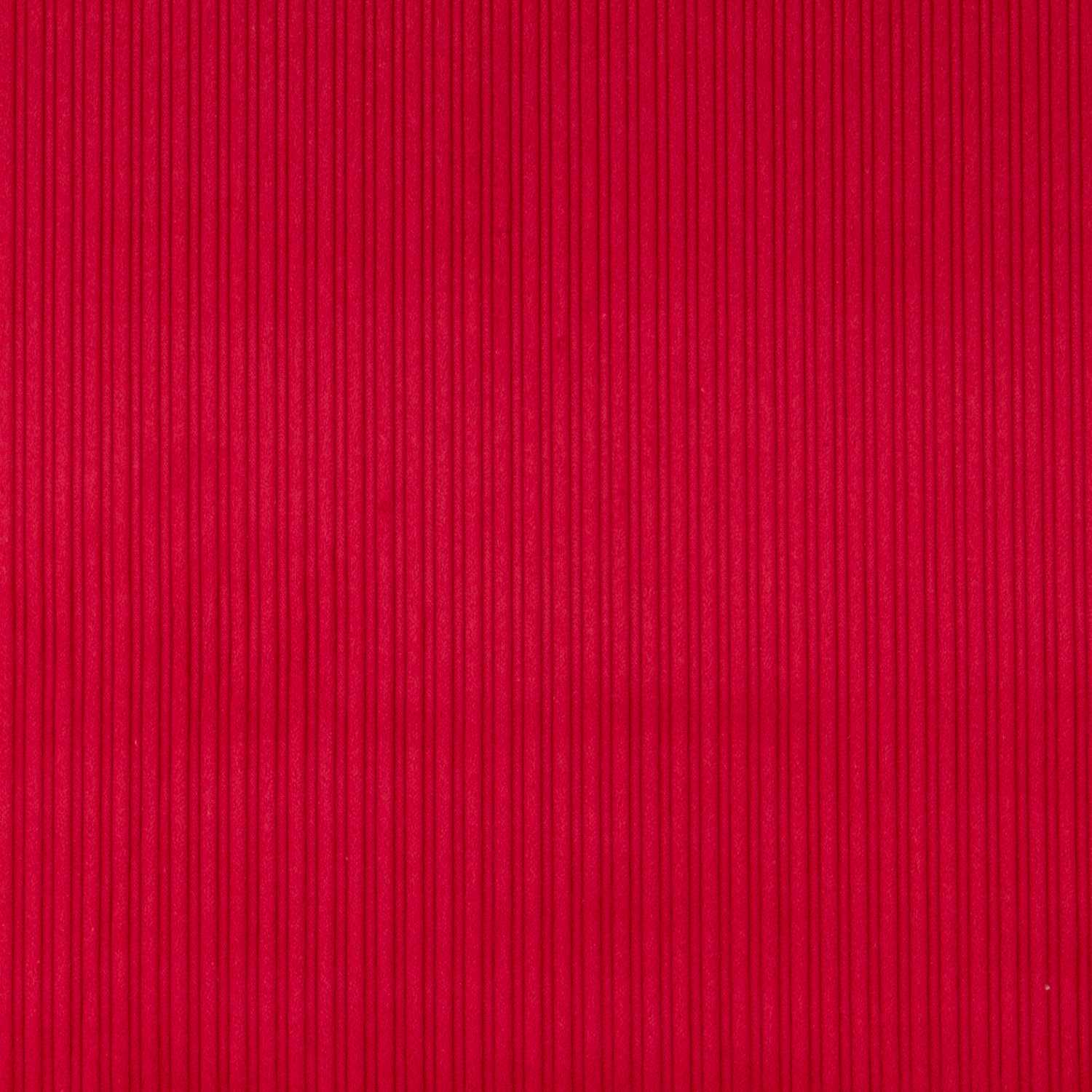 Roter Cord Stoffrest – verschiedene Längen, Breite 150 cm - Ribes y Casals