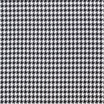 Twill Pata Gallo Maxi Schwarz - Ribes y Casals