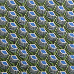 Patchwork-Stoff Grüner Fächer - Ribes y Casals