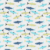 Patchwork-Stoff Aquarium Blau Grün - Ribes y Casals
