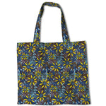 Afrikanischer Patchwork-Stoff Blau - Ribes y Casals