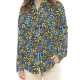 Afrikanischer Patchwork-Stoff Blau - Ribes y Casals