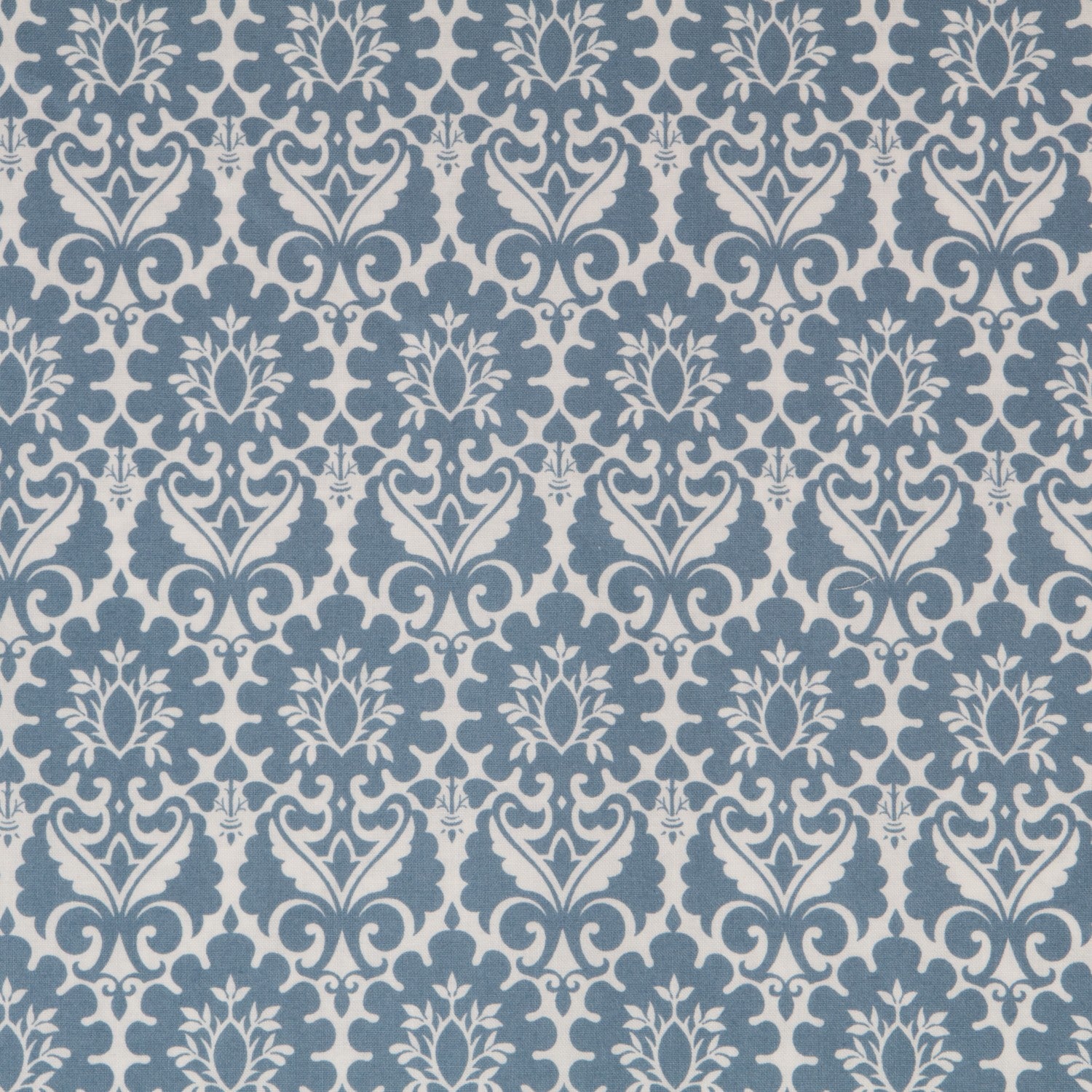 Blauer Barock-Patchwork-Stoff - Ribes y Casals