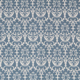 Blauer Barock-Patchwork-Stoff - Ribes y Casals