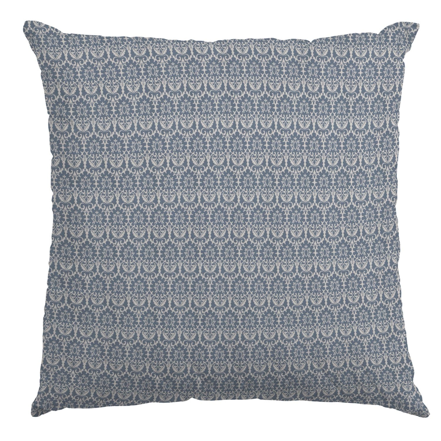 Blauer Barock-Patchwork-Stoff - Ribes y Casals
