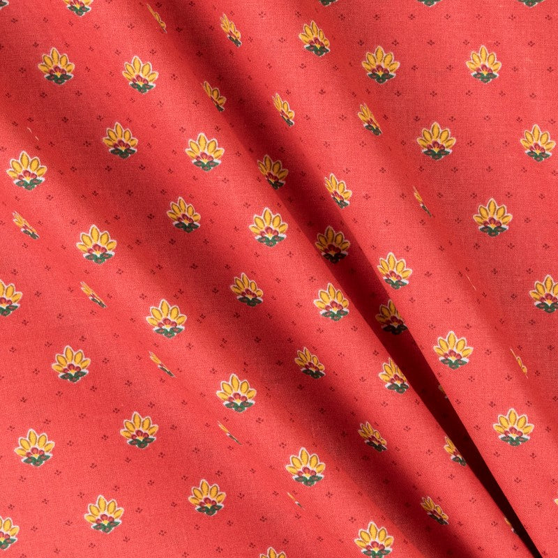 Patchwork-Stoff Beaucaire Rot - Ribes y Casals