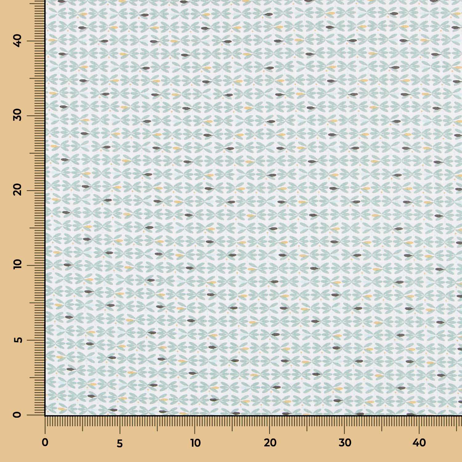 Patchwork-Stoff Bejart Grün - Ribes y Casals
