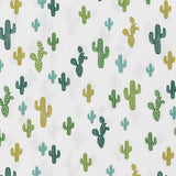 Patchwork-Stoff Kaktus Grün - Ribes y Casals