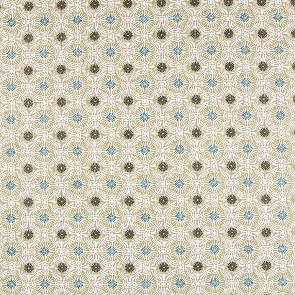 Patchwork Kreis Ocker Stoff - Ribes y Casals