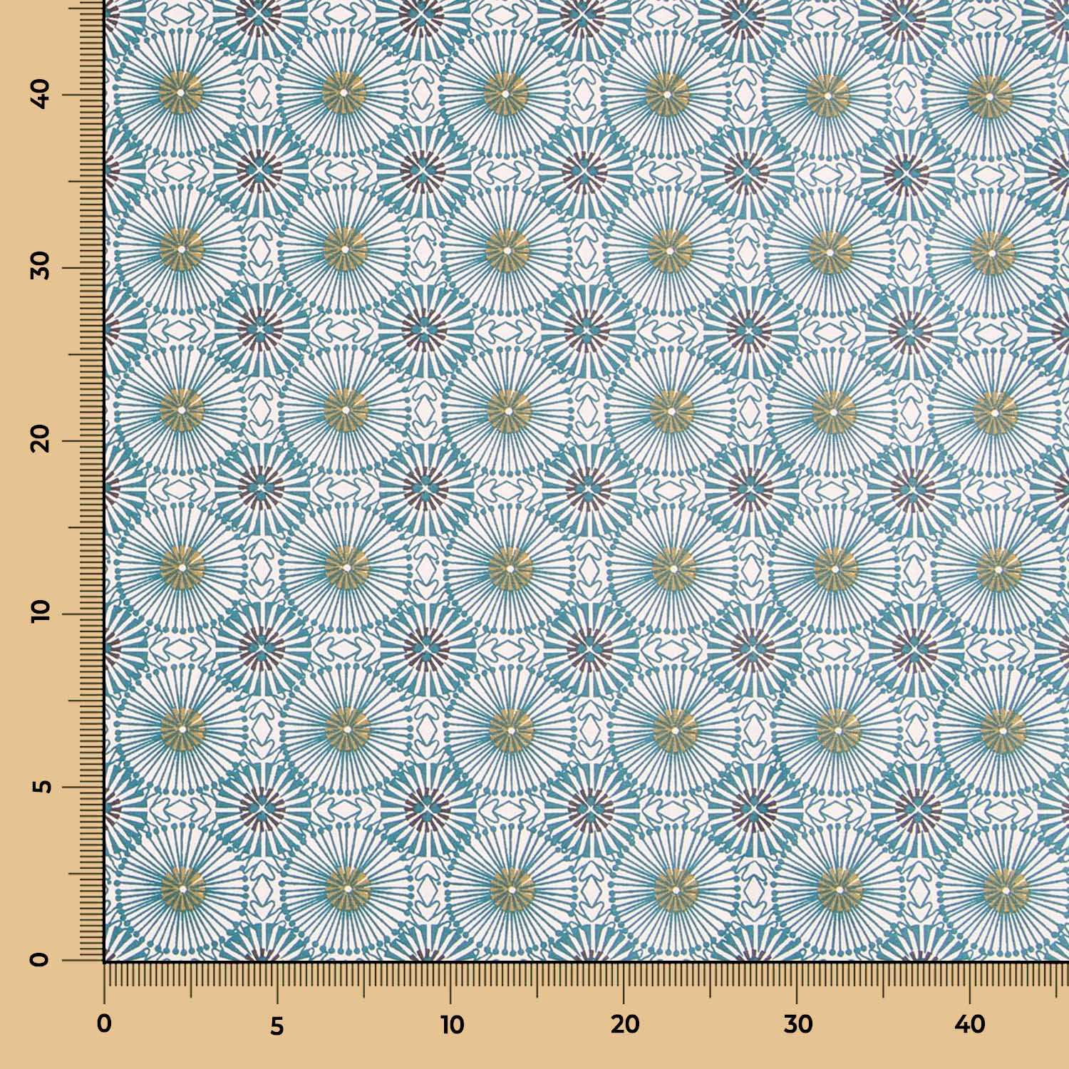 Patchwork Kreis Stoff - Ribes y Casals