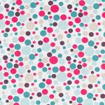 Patchwork-Stoff Fuchsia Kreise - Ribes y Casals