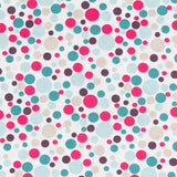 Patchwork-Stoff Fuchsia Kreise - Ribes y Casals