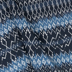 Blauer ethnischer Patchwork-Stoff - Ribes y Casals