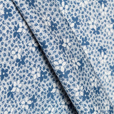Blaue Blumen Patchwork-Stoff - Ribes y Casals